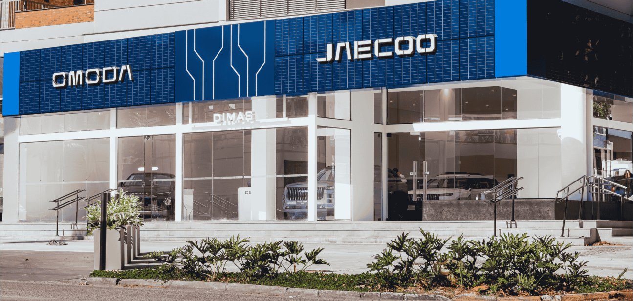 Empresas Dimas anuncia expansão com duas novas lojas Omoda & Jaecoo até o fim do ano