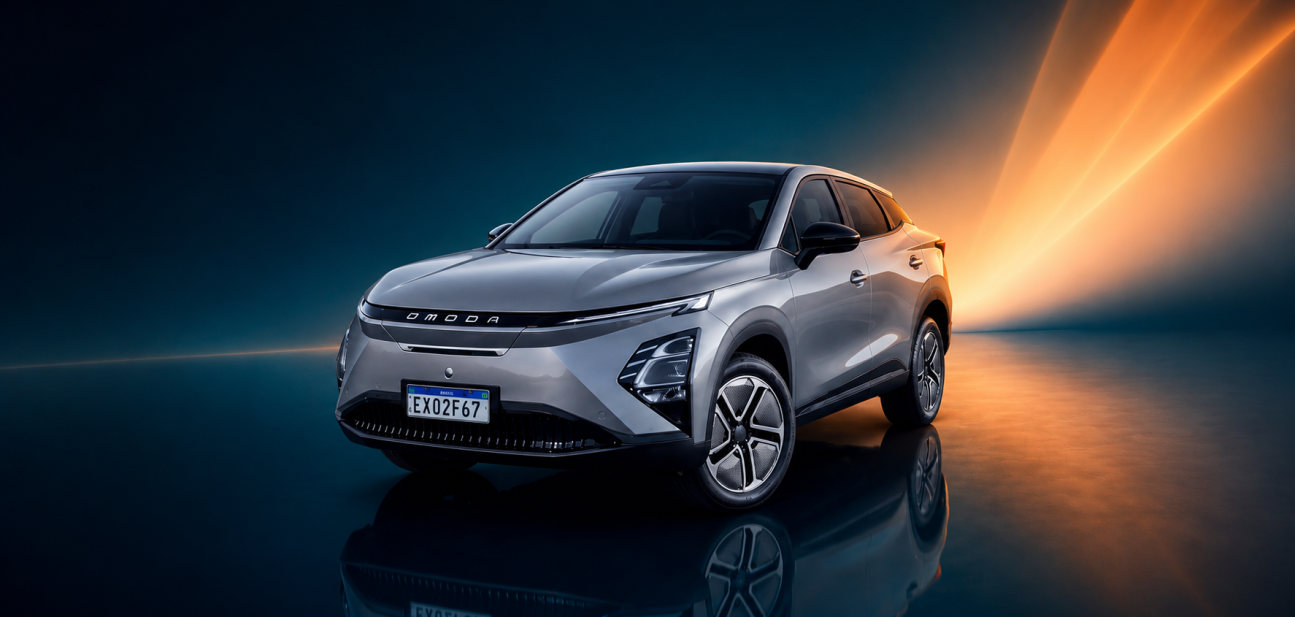 Omoda E5 EV: o SUV 100% elétrico que une tecnologia, autonomia e conforto